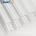 Clear Plastic Solid Polycarbonate Corrugated Roofing Sheet For Sale